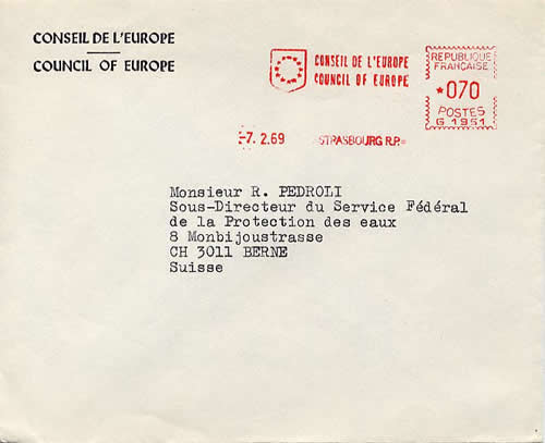 EMA Conseil de l'Europe G 1951