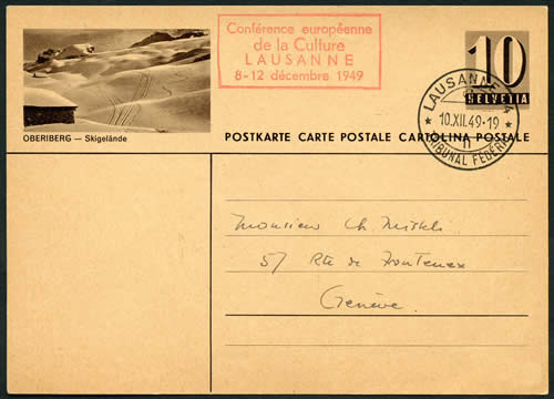 Conférence de la Culture européenne à Lausanne