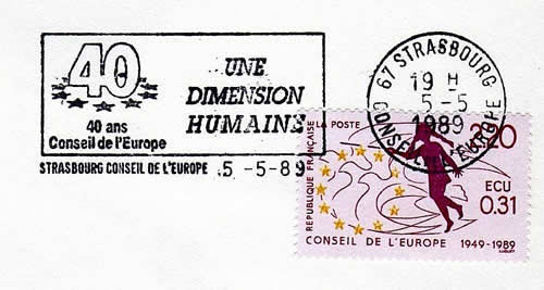 OMEC 40 ans de Conseil de l'Europe Dimension Humaine