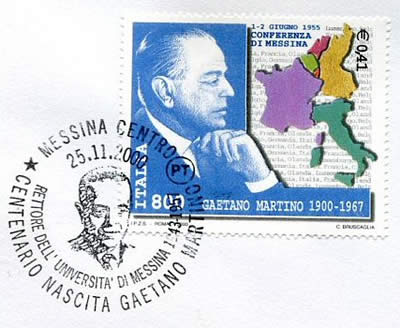 Conférence de Messine Gaetano Martino