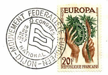 Congrès National des fédéralistes à dijon 1957