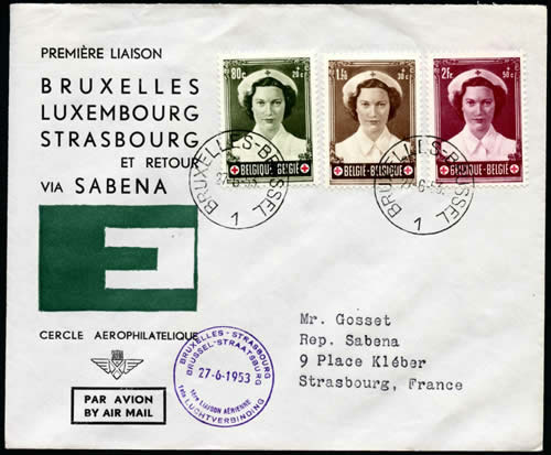 Premier Vol Bruxelles Luxembourg Strasbourg