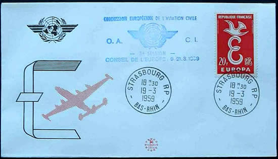 OACI réunion européenne 1959
