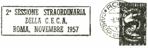 Griffe CECA Nov 1957