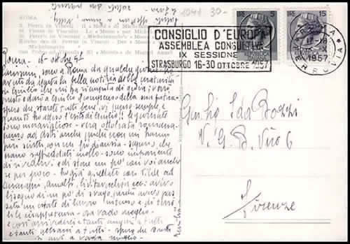 OMEC réunion Consiglio d'Europa