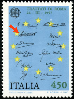 Signataires du traité de Rome