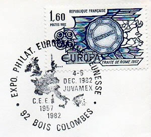 Traité de Rome oblitération temporaire Juvamex