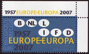 50ème anniversaire du Traité de Rome belgique