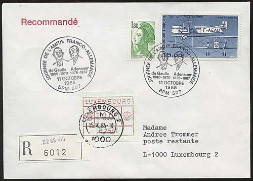 Amitié de Gaulle Adenauer