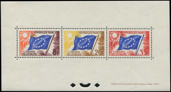 Bloc-feuillet dentelé