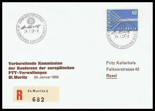 CEPT Conférence de Saint-Moritz