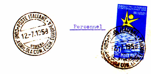 Conférence agricole de Stresa