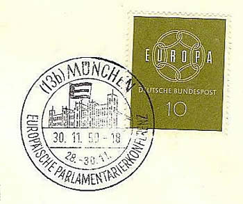 Réunion à Munich de la Conférence Parlementaire Européenne