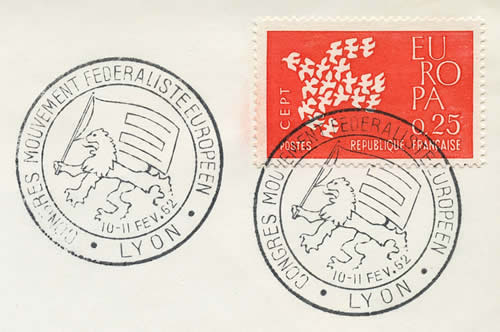 Congrès des Fédéralistes Lyon 1962