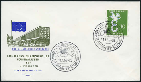 Congrès des Fédéralistes à Wiesbaden 1959