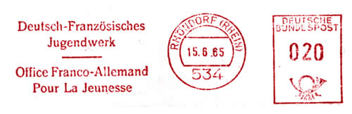 EMA Office Franco-allemand de la Jeunesse à Rhöndorf