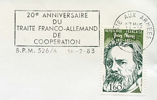 OMEC 20ème anniversaire du traité franco-allemand