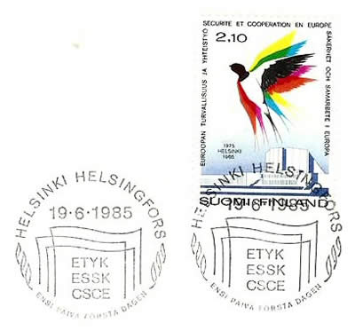 10ème anniversaire de la Conférence d'Helsinki Finlande