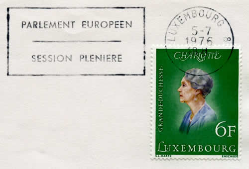 OME Session du Parlement européen Luxembourg 1976