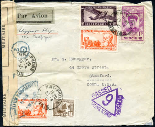 Lettre pour les USA 5 à 10g