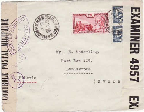 Tarif étranger pour la Suède