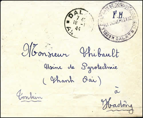 Lettre en FM pour l'intérieur