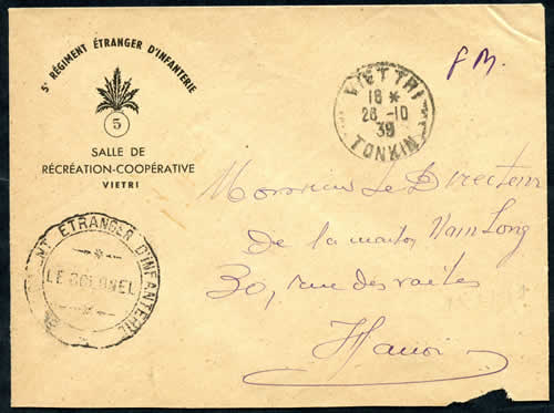 Lettre FM de Viet-Tri