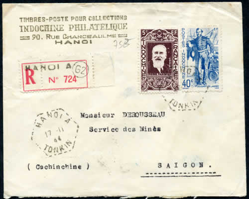 LR à 45 cts 11/1944