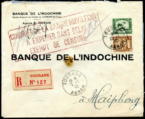 Lettre recommandée double port