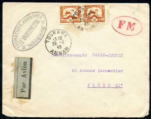 Lettre en franchise partielle de 5 à 10g