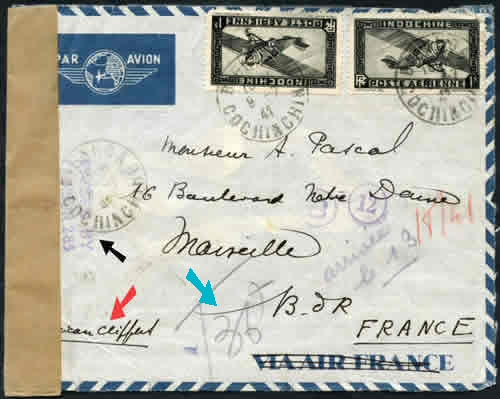 Lettre taxée