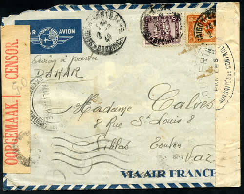 Voie de Dakar interceptée