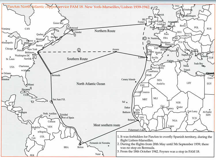 Vols transtlantiques