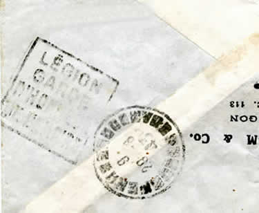 daguin "Légion garde d'honneur..." Phnom Penh