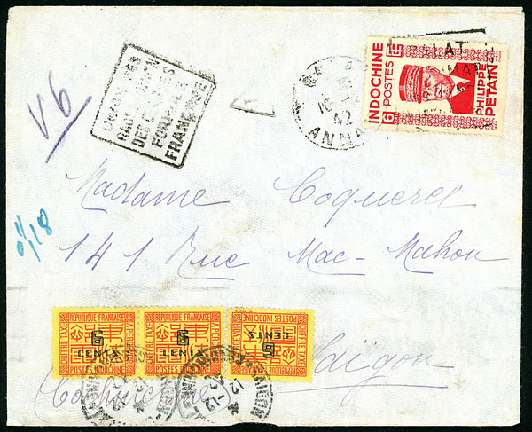 Pseudo-daguin Union des races en Indochine