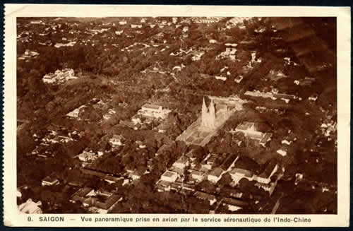 Carte cathedrale saigon
