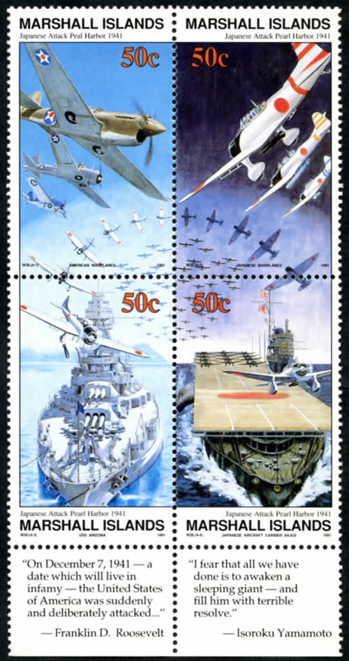 Pearl harbour  vu par les Iles Marshall