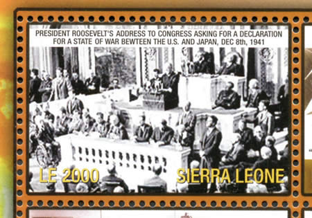 Discours Roosevelt au Congrès