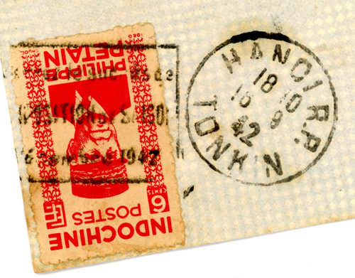 Oblitération Daguin Foire de saigon de Hanoi