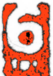 chiffre 6 authentique timbre Pétain Indochine