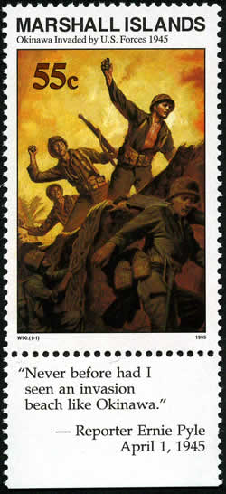 Débarquement à Okinawa