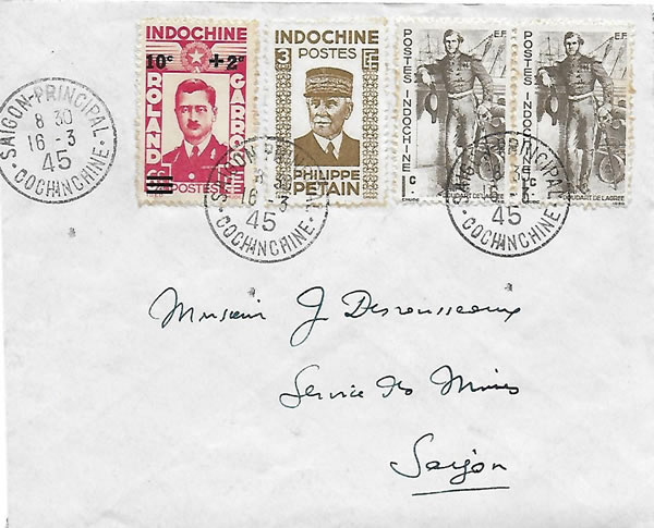 er jour de la réouvertures des postes après le coup de force japonais