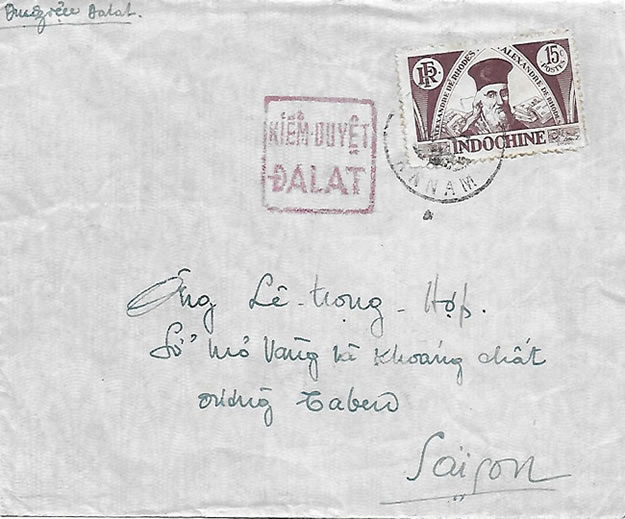 Censure Dalat 24-7-45