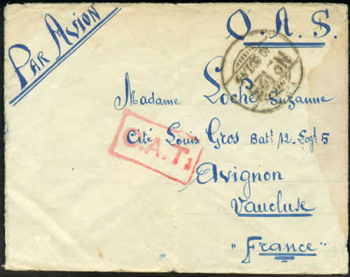 FPO 123 sur courrier de Phnom Penh