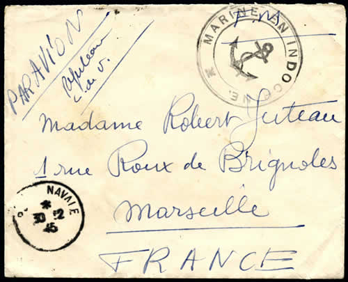 S/S Espérance décembre 1945