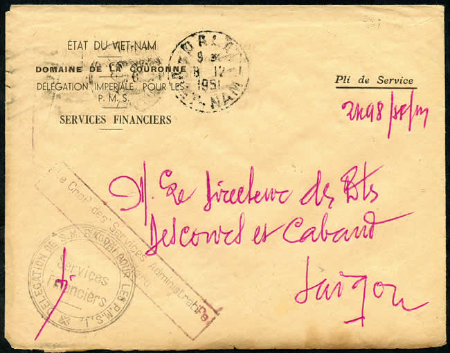 Délégation de S.M. Bao Dai pour les PMSI