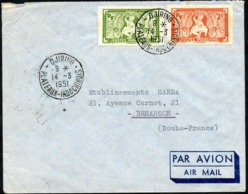 DJIRING PLATEAUX INDOCHINOIS millésime à quatre chiffres