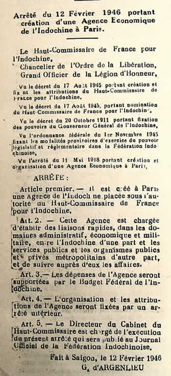 Agence de l'Indochine