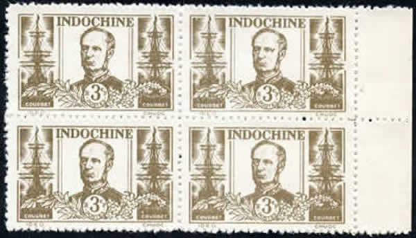 3 cents Courbet non-émis