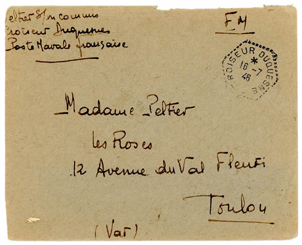 Croiseur Duquesnes juillet 1946